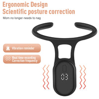 Smart Posture Corrector For Adult Kids Back Vibration Reminder Anti-Humpback Protect Eyesight USB Posture Correction Device