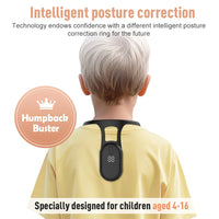 Smart Posture Corrector For Adult Kids Back Vibration Reminder Anti-Humpback Protect Eyesight USB Posture Correction Device