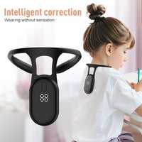 Smart Posture Corrector For Adult Kids Back Vibration Reminder Anti-Humpback Protect Eyesight USB Posture Correction Device